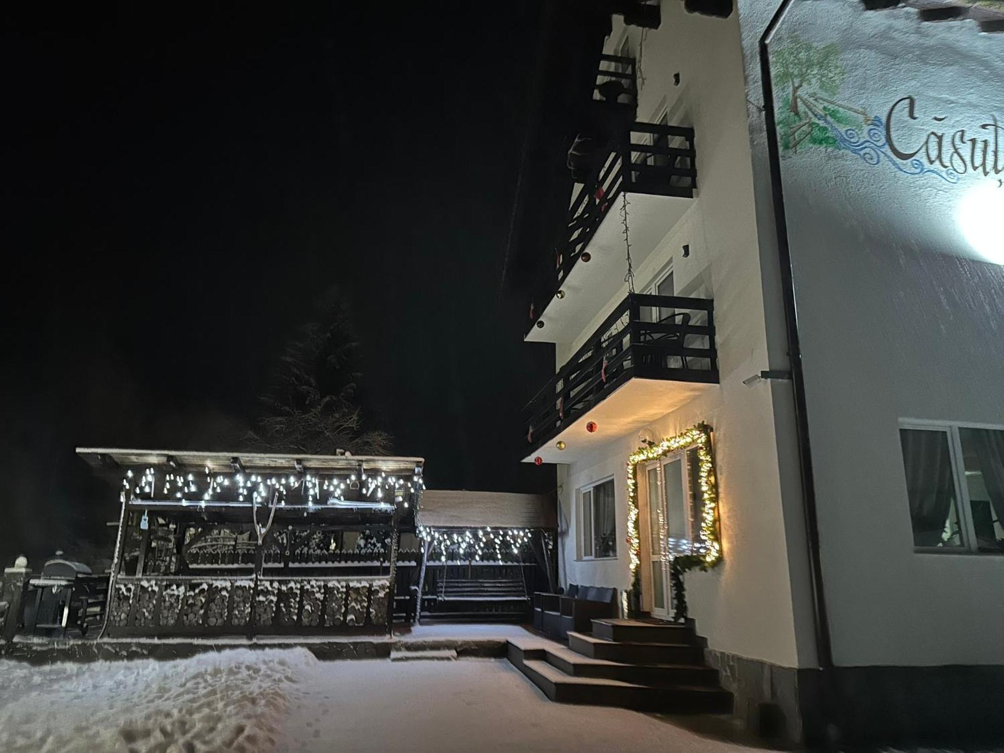 Casuta De Langa Izvor Hotel Moeciu De Sus Ngoại thất bức ảnh
